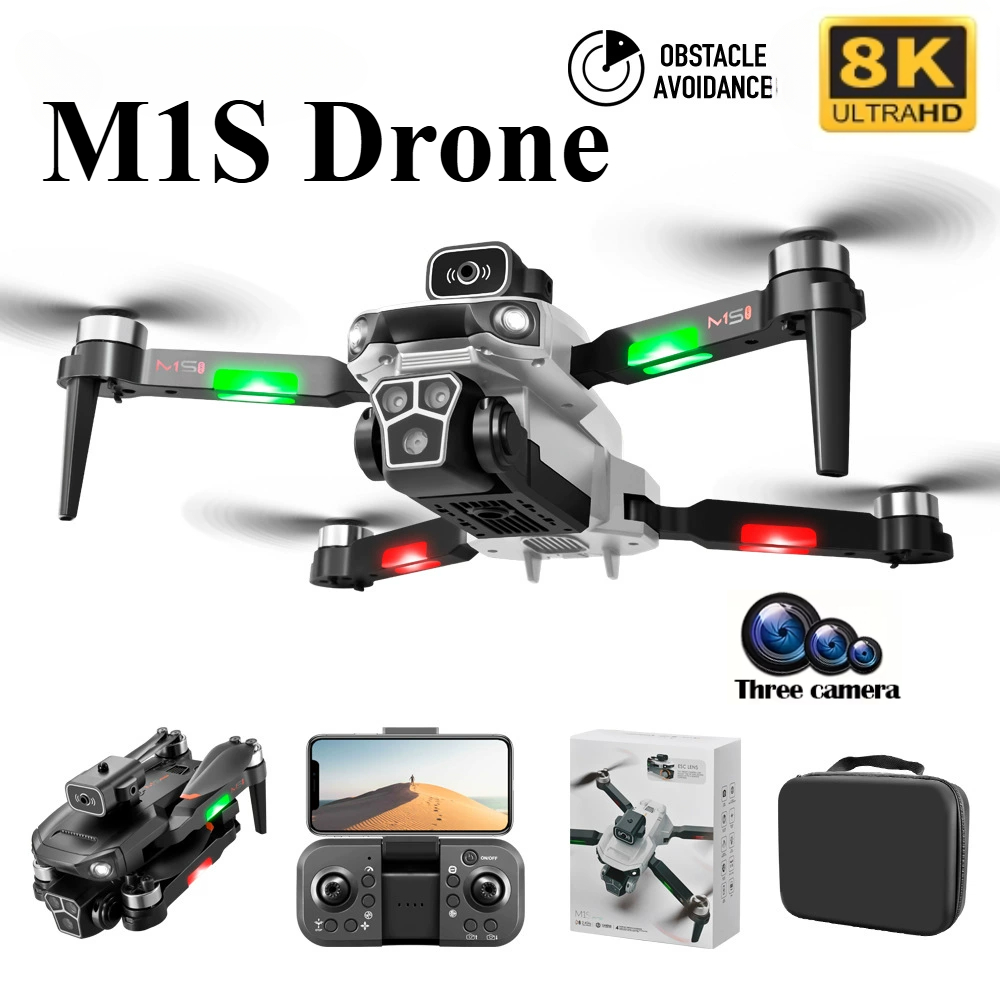 M1S Drone 8K Professional Trip - Drone Gimbal 3 Axis 评论和价格