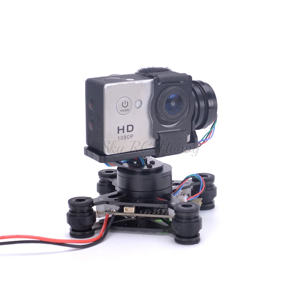 Lightweight 2-Axis / 3-Axis Br - Drone Gimbal For Gopro Hero 评论和价格