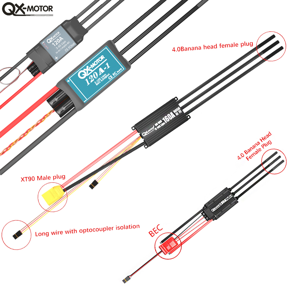 20A-120A Brushless ESC Speed C - Drone Gimbal Controller 评论和价格