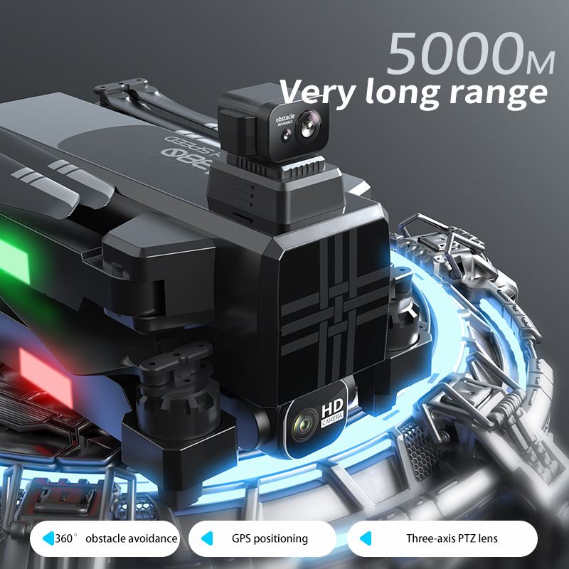 A380 Drone 4K HD Three Axis An - Drone Gimbal Brushless 评论和价格